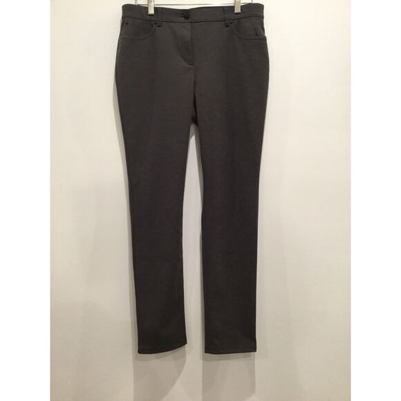 Chicos So Slimming Ankle Pant Heather Gray Size 0S/4short Casual Coastal‎ Granny - Picture 1 of 15